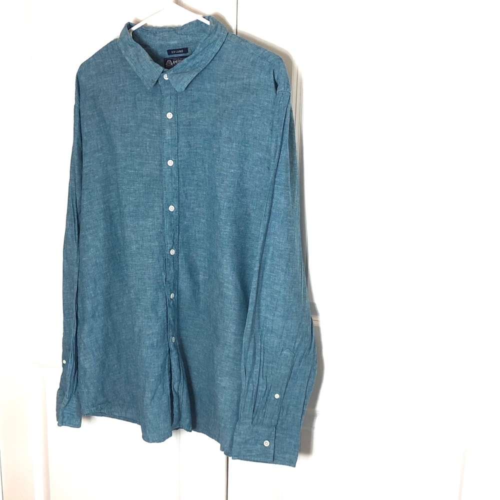 American rag XXL linen button up